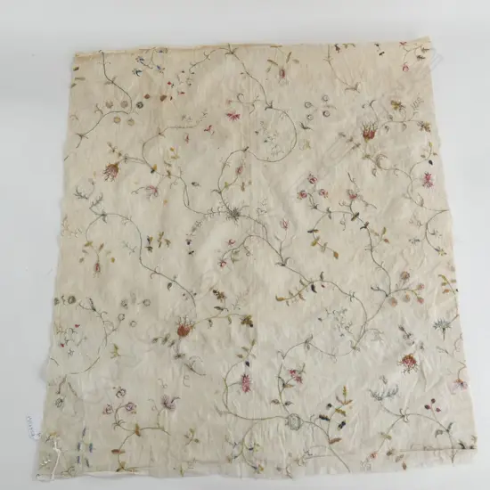 A length of antique Kashmir (18thC?) tambour embroidery…